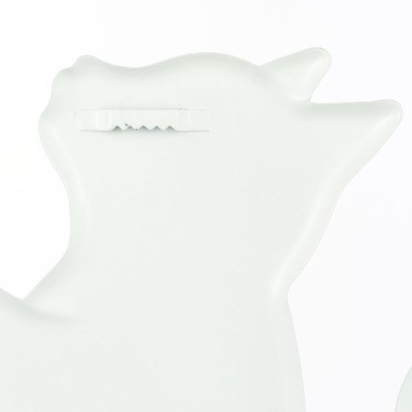 12  Metal Embossed Hanger: Pawing Tabby Cat Sale