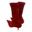 BALENCIAGA Shoes EU 38 Cotton RED V-Tip  Cheap