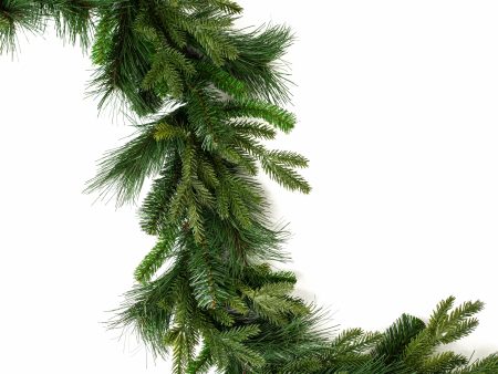 6  Mixed Pine Greenery Garland with UV Protection Fashion