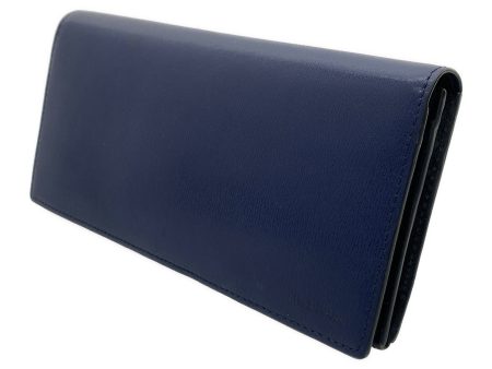 Paul Smith Long Wallet NVY Leather on Sale