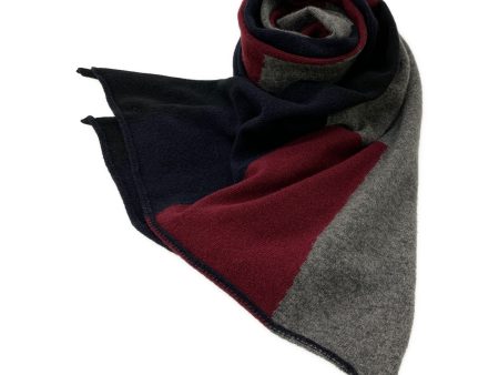 COMME des GARCONS SHIRT Muffler Scarf BRD Wool Fashion