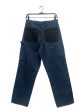 OPENING CEREMONY Carhartt Straight Pants 27 Denim BLU black double knee Cheap