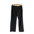 ISSEY MIYAKE FETE Bottoms 2 BLK Rayon Plain Online Sale