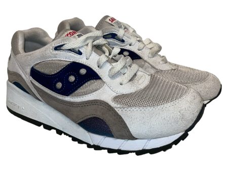 SAUCONY Low-Sneakers US 8 Border Leather GRY  Cheap